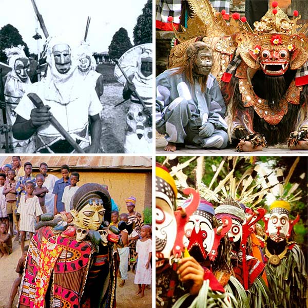 máscaras tradicionais